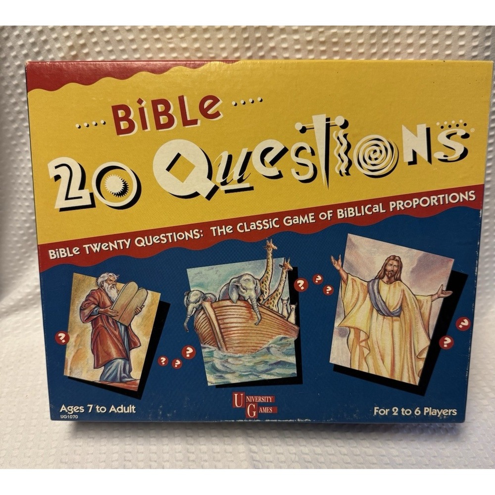 Vintage 1994University Games 20 Questions for Kids New Edition Board Game UG1070